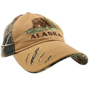 Real Tree Bear Scratch Baseball Hat