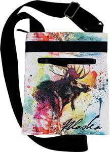 CROSS BODY BAG, INKED MOOSE