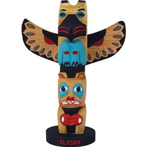 TOTEM POLE WOOD THDRBRD BEAR