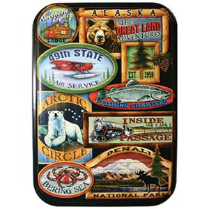 AK Lodge Signs Tin Box Playing Cards