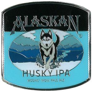 PIN, EPOXY ALASKAN BREWING COMPANY HUSKY IPA