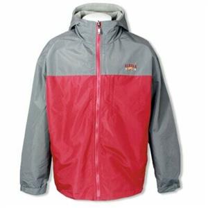 JACKET, ADULT REVERSIBLE STOIC BEAR- RED/GREY (XL)