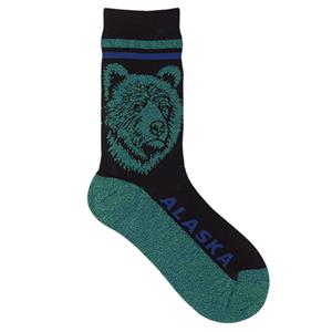 SOCK ADT SILHOUETTE BEAR