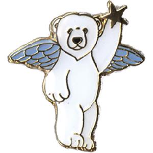 PIN ANGEL POLAR BEAR