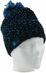 Heart Alaska Woven Patch Knit Hat