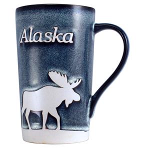 Tall Lodge 2 Moose Mug