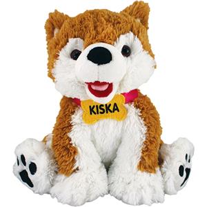 PLUSH KISKA HUSKY 9"