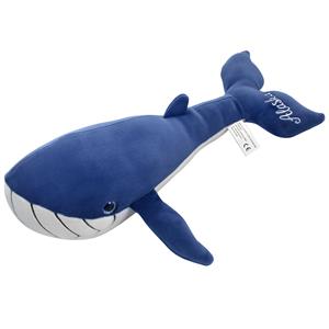 PLUSH MICROFIBER WHALE 13"