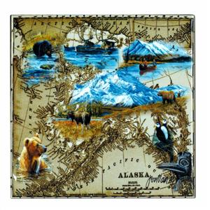 Van Zyle Summer Collage Coaster-Trivet