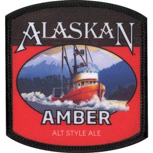 PATCH, SUB ALASKAN BREWING COMPANY AMBER ALE