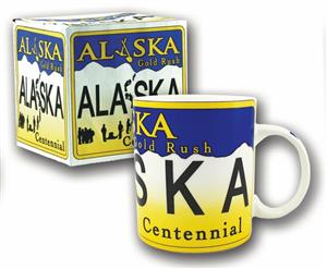 MUG BOXED AK LIC PLT