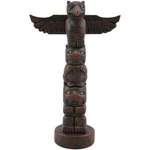 TOTEM POLE 5"THUNRBRD/BROWN